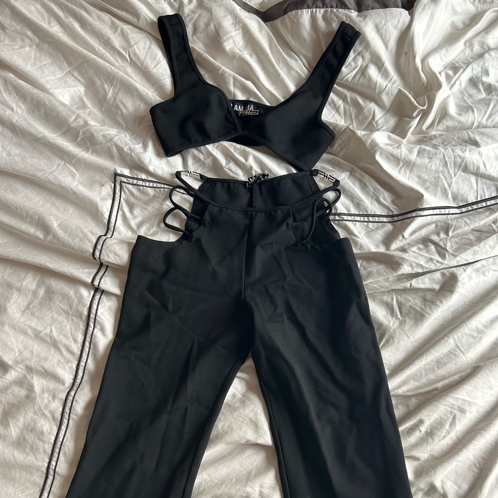 I.AM.GIA Two Piece Set in black